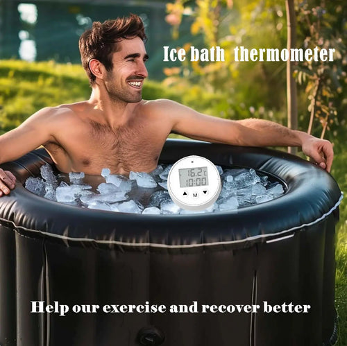 Cold Plunge Thermometer | IP67 Floating Digital with Timer